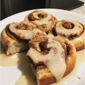 Biscoff Cookie Butter Cinnamon Rolls