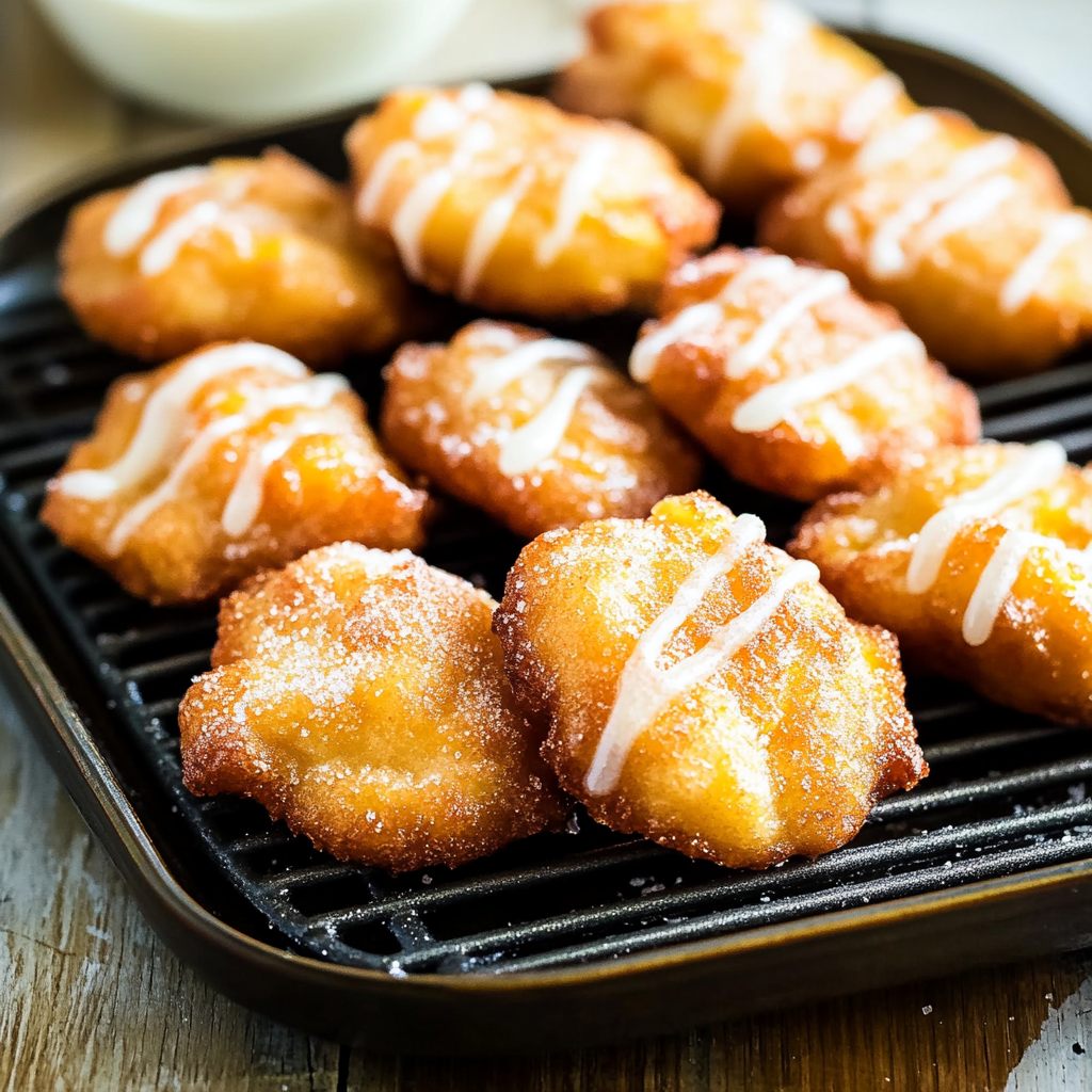 Fresh Peach Fritters 4 Servings Ultimate Delicious