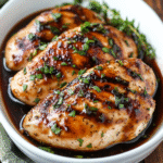 Balsamic Baked Chicken Breast 30 Minutes Easy Delicious