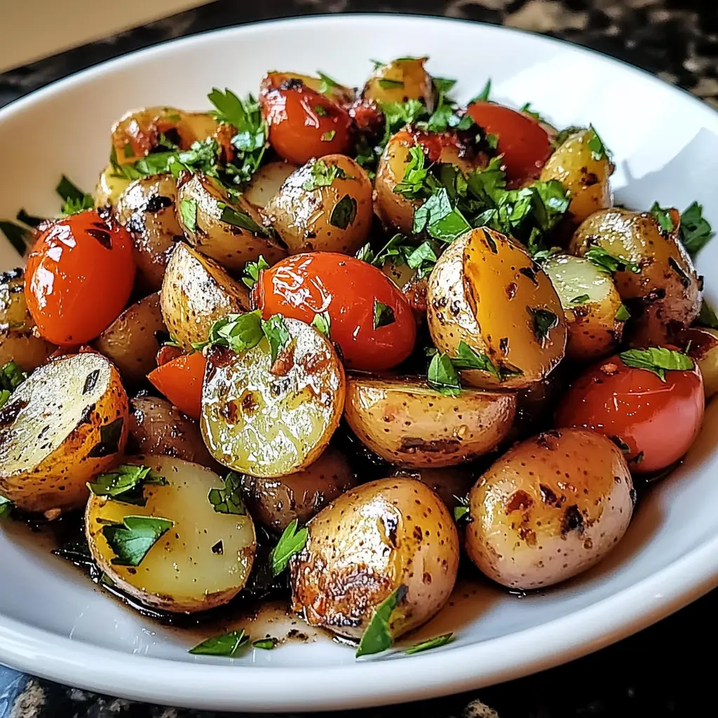 Balsamic Potato Salad 4 Servings Perfect Delicious