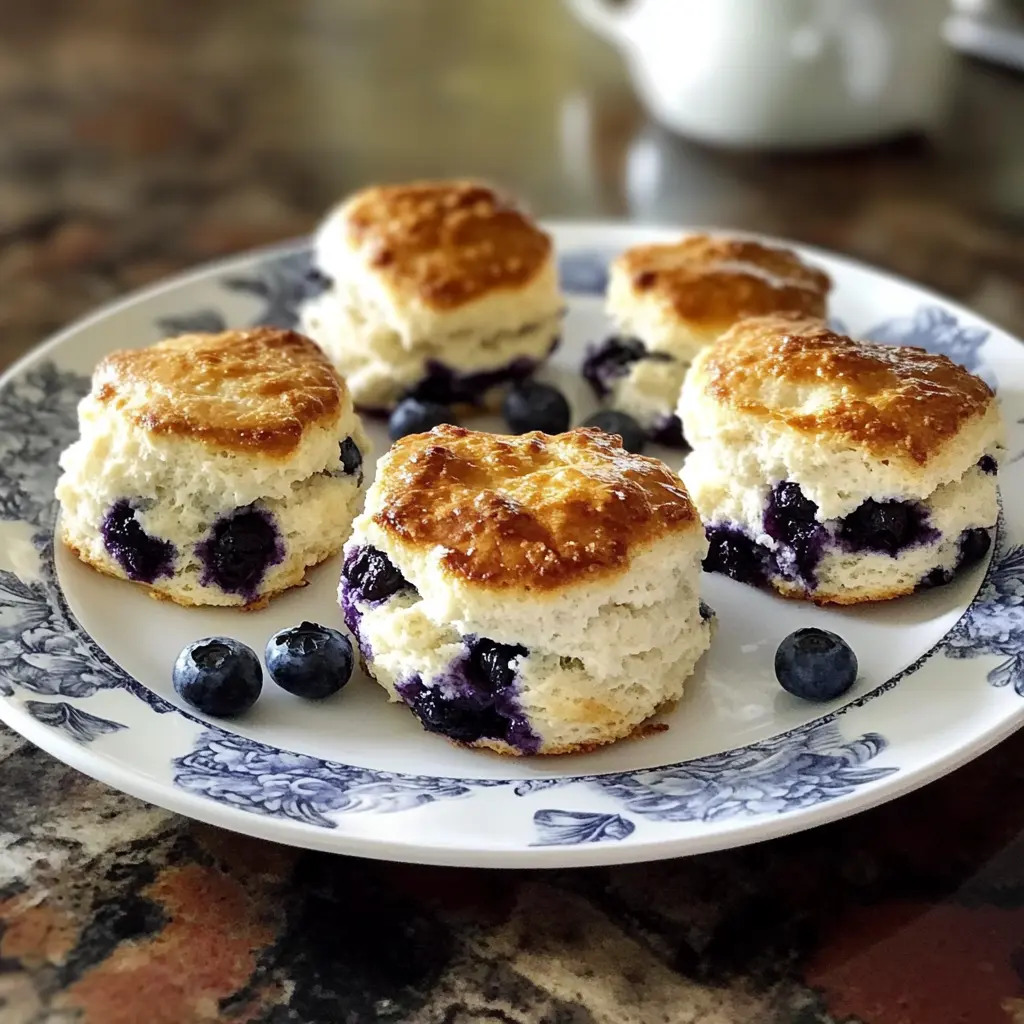 Blueberry Biscuits 8 Ingredients Perfectly Delicious