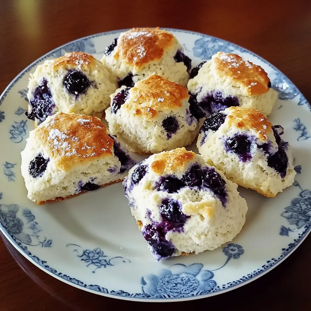 Blueberry Biscuits 8 Ingredients Perfectly Delicious