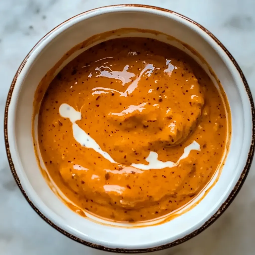 Chipotle Sauce with Garlic and Sour Cream 5 Steps Easy Delicious