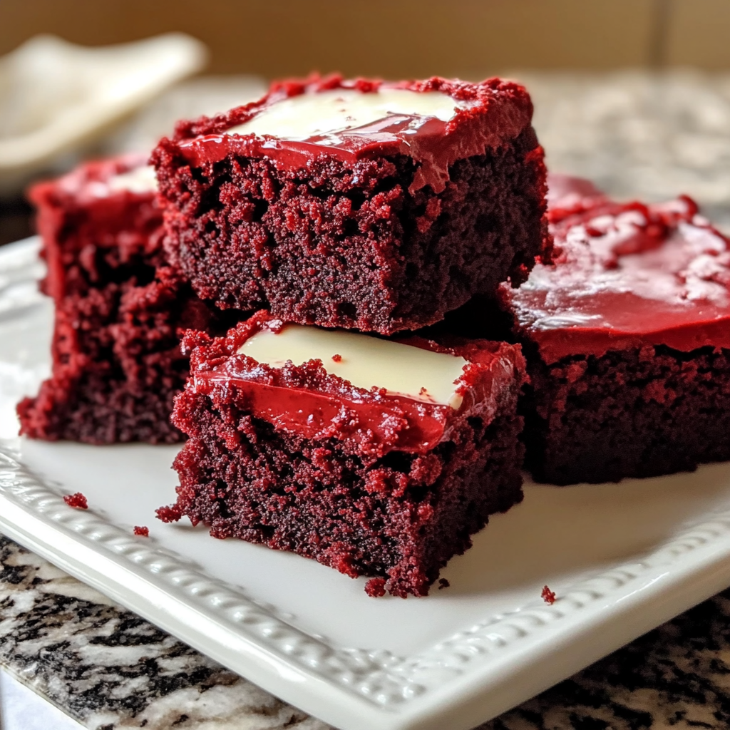 Red Velvet Brownies 5 Steps Ultimate Delicious