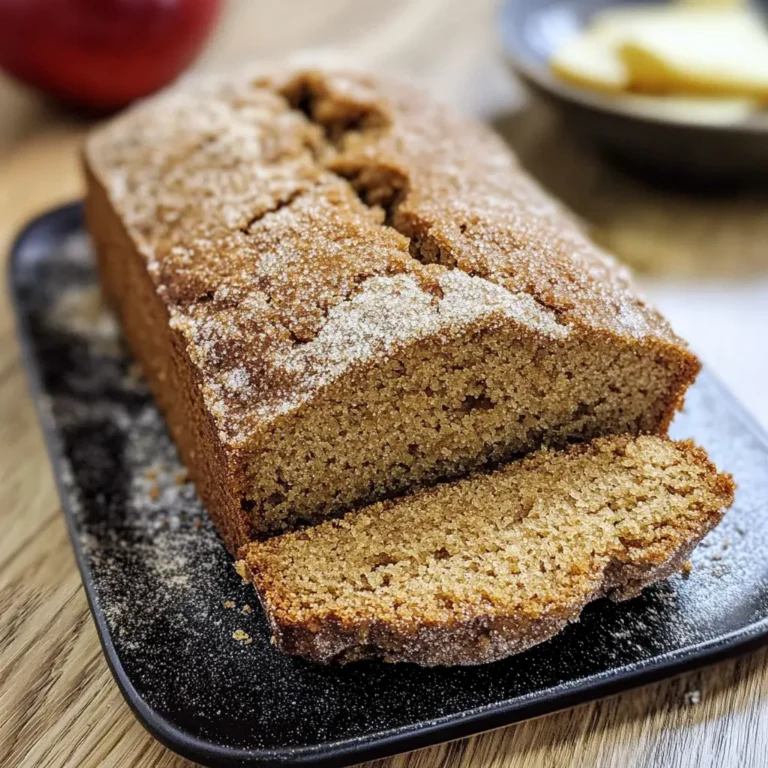Apple Cider Donut Bread 7 Ingredients Perfectly Delicious