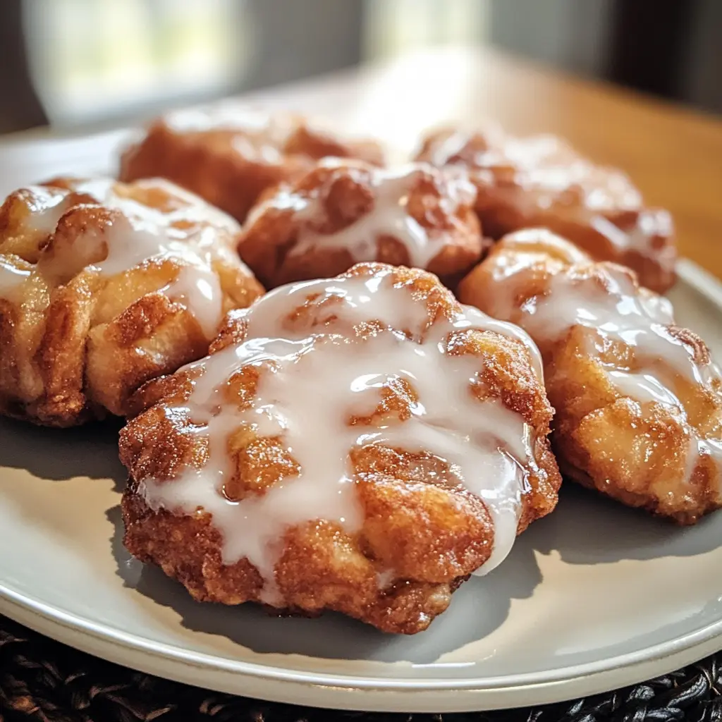 Baked Apple Fritters 7 Ingredients Perfectly Delicious