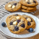 Blueberry White Chocolate Chip Cookies 12 Minutes Easy Delicious