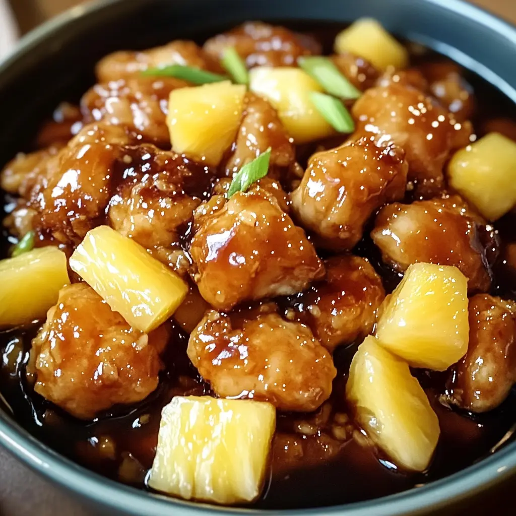Brown Sugar Pineapple Chicken 4 Ingredients Easy Delicious
