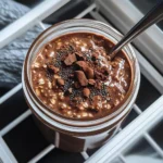 Brownie Batter Overnight Oats 5 Steps Easy Delicious