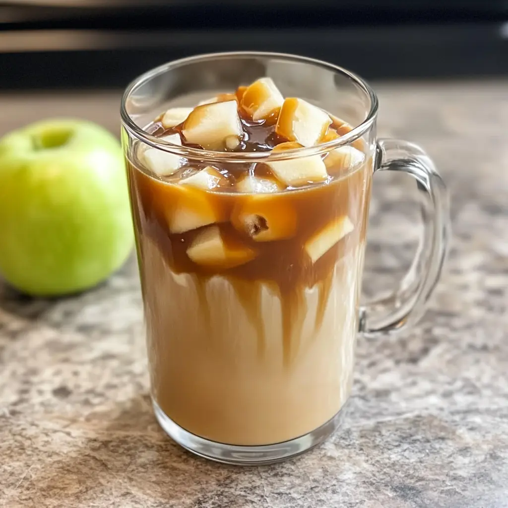 Caramel Apple Spice Iced Coffee 5 Steps Perfect Delicious