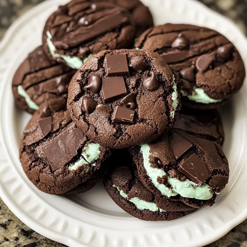 Chocolate Mint Cookies 5 Steps Ultimate Delicious