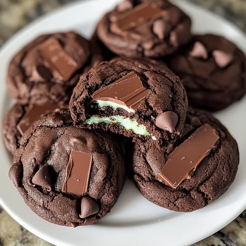 Chocolate Mint Cookies 5 Steps Ultimate Delicious