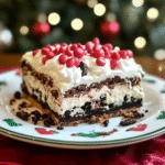 Christmas Dessert Lasagna 5 Steps Easy Delicious