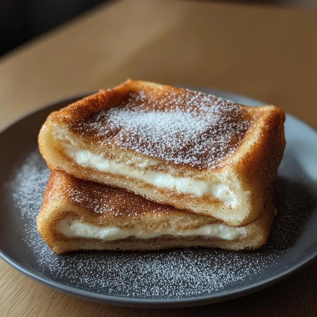 Churro Stuffed French Toast 4 Servings Easy Delicious