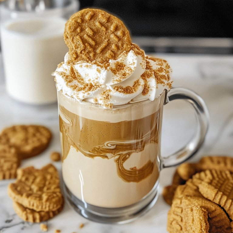 Cookie Butter Latte 6 Steps Ultimate Delicious