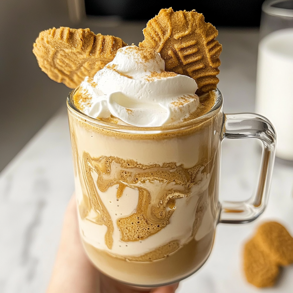 Cookie Butter Latte 6 Steps Ultimate Delicious