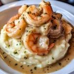 Creamy Garlic Shrimp Over Mashed Potatoes 30 Minutes Ultimate Delicious