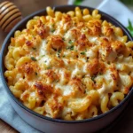 Creamy Honey Pepper Chicken Mac and Cheese 30 Minutes Awesome Delicious