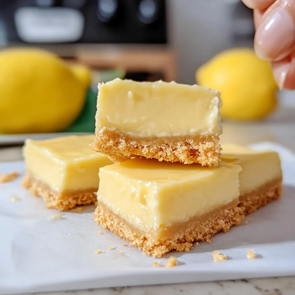 Creamy Lemon Squares 5 Steps Ultimate Delicious