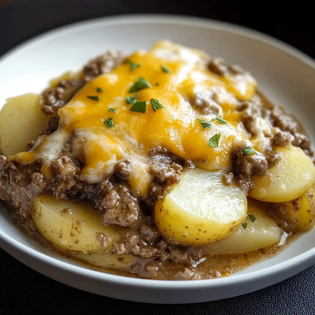 Crockpot Hamburger Potato Casserole 5 Steps Ultimate Delicious