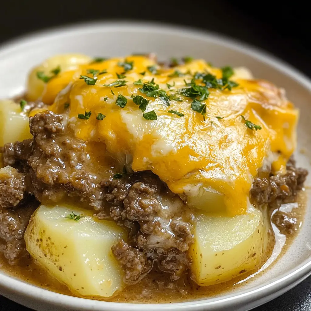 Crockpot Hamburger Potato Casserole 5 Steps Ultimate Delicious