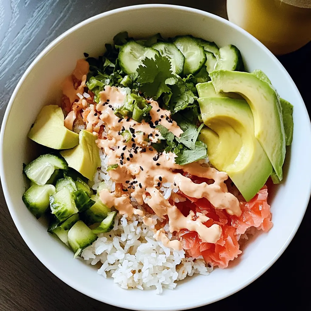 Crunch Roll Sushi Bowl 4 Servings Easy Delicious