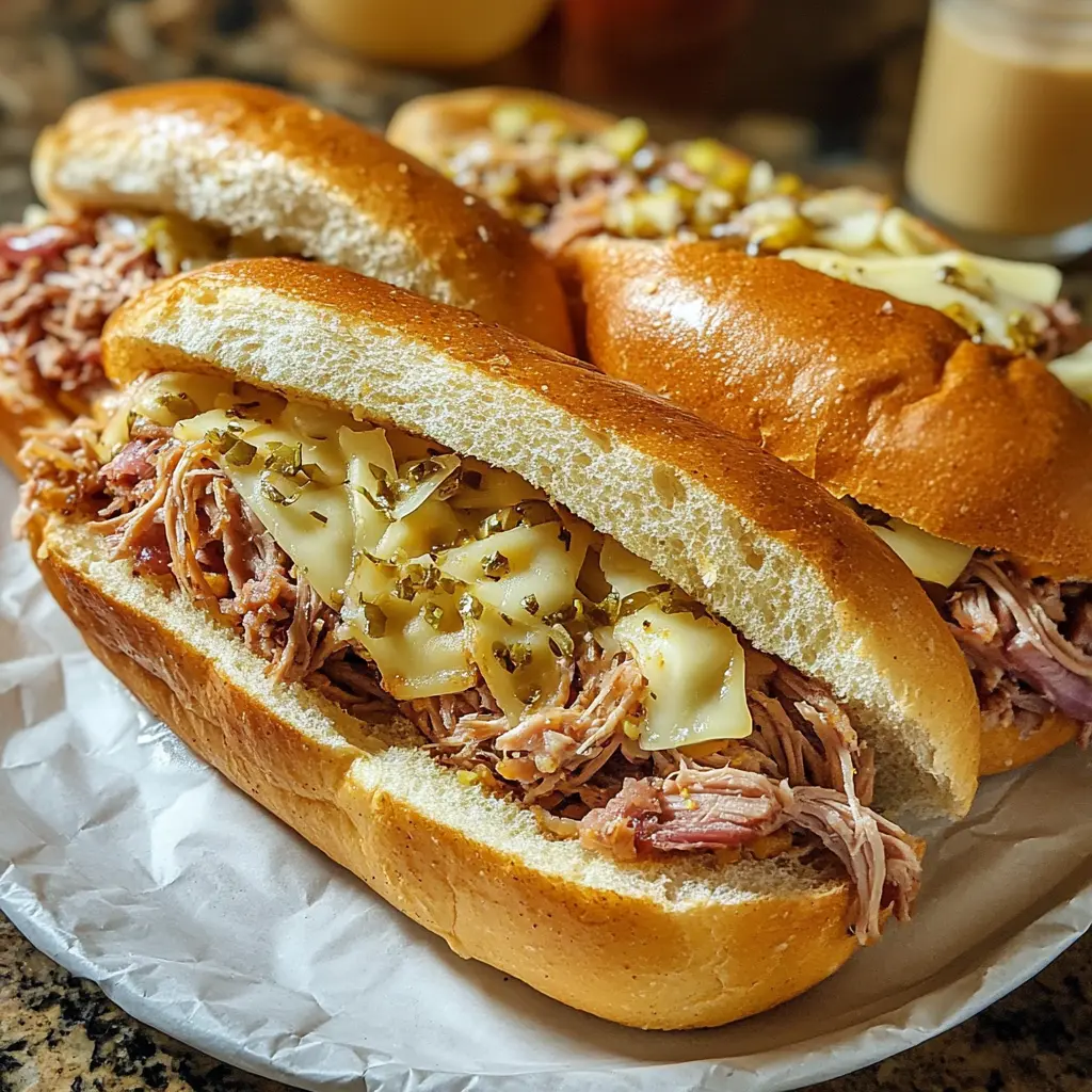 Cuban Garlic Bread Sandwiches 5 Steps Perfect Delicious