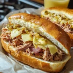 Cuban Garlic Bread Sandwiches 5 Steps Perfect Delicious