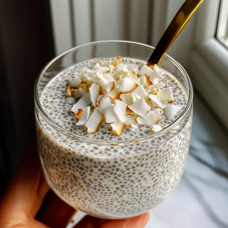 Easy Coconut Chia Pudding 5 Steps Ultimate Delicious