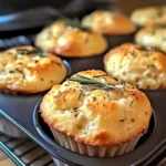 Easy Garlic Rosemary Focaccia Muffins 18 Minutes Amazing