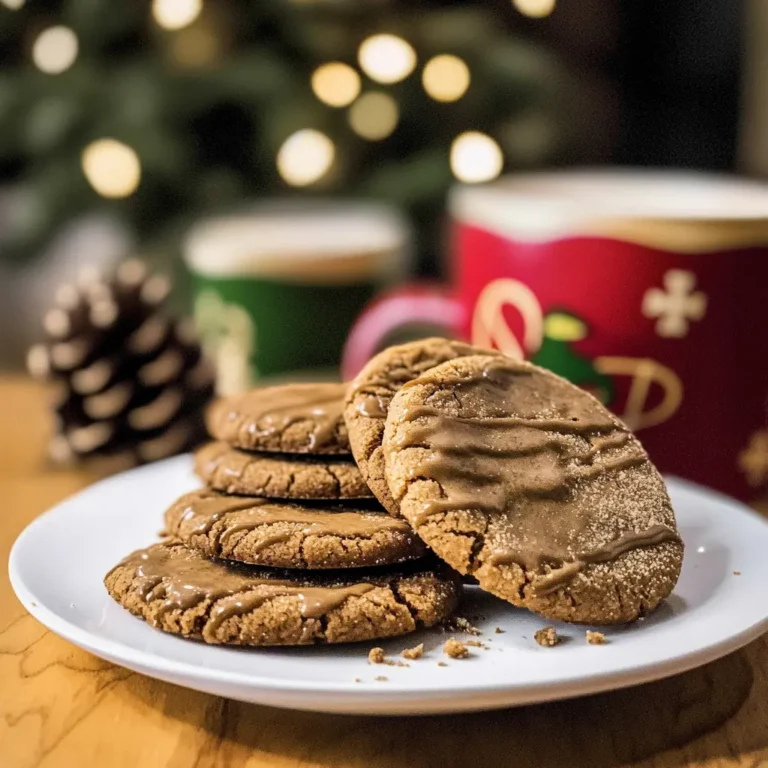 Gingerbread Latte Cookies 9 Steps Ultimate Delicious
