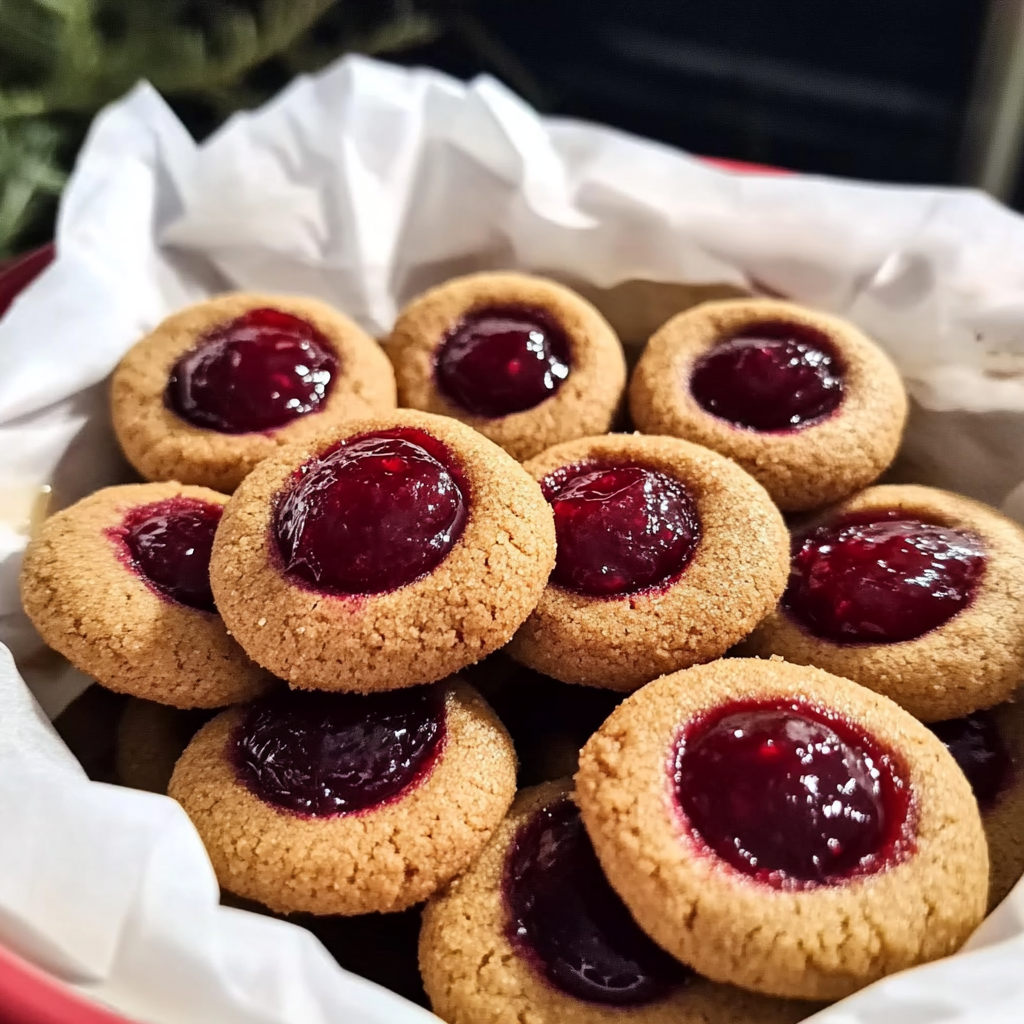 Gingerbread Thumbprint Cookies 10 Steps Ultimate Delicious
