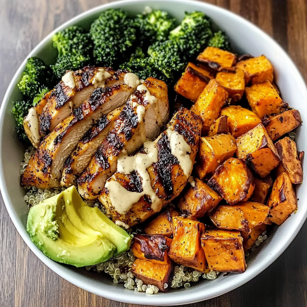 Grilled Chicken & Sweet Potato Bowl: 6 Steps to Amazing