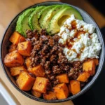 Ground Beef Hot Honey Bowl 5 Steps Awesome Delicious