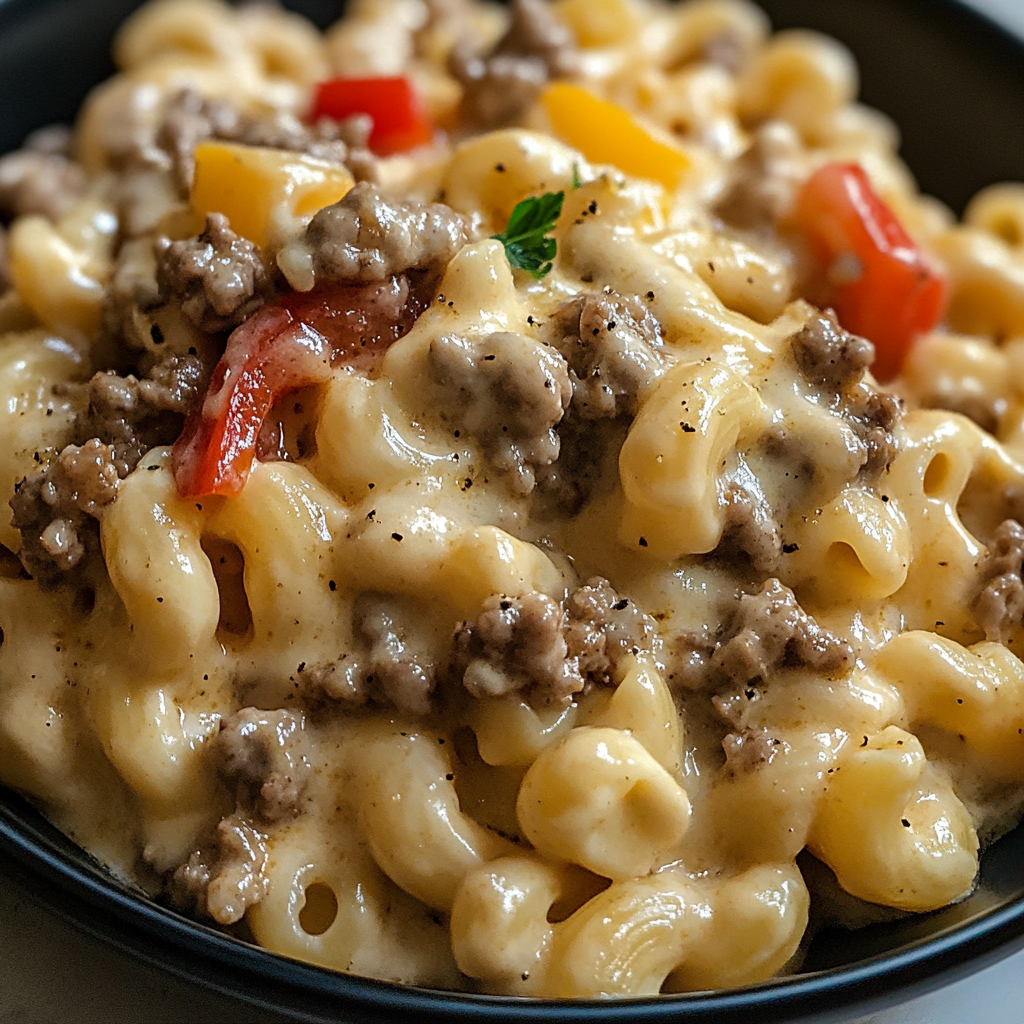 philly cheesesteak mac and cheese 30 Minutes Ultimate Delicious