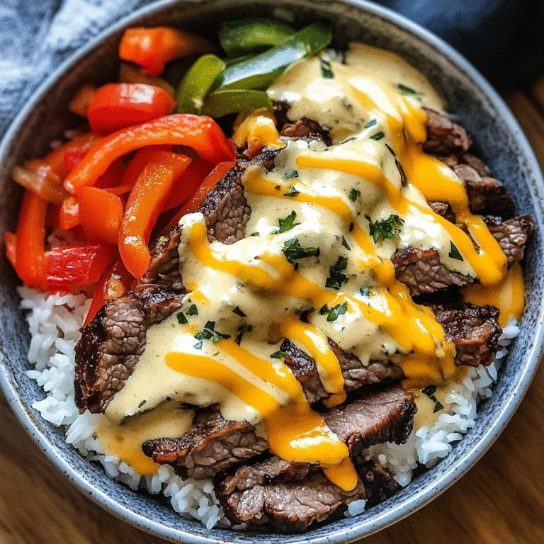 High Protein Philly Cheesesteak Rice Bowls 5 Steps Ultimate Delicious