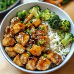 Hot Honey Chicken Bowl 4 Ingredients Easy Delicious