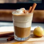 Iced Apple Crisp Nondairy Cream Chai Latte 5 Steps Easy Delicious