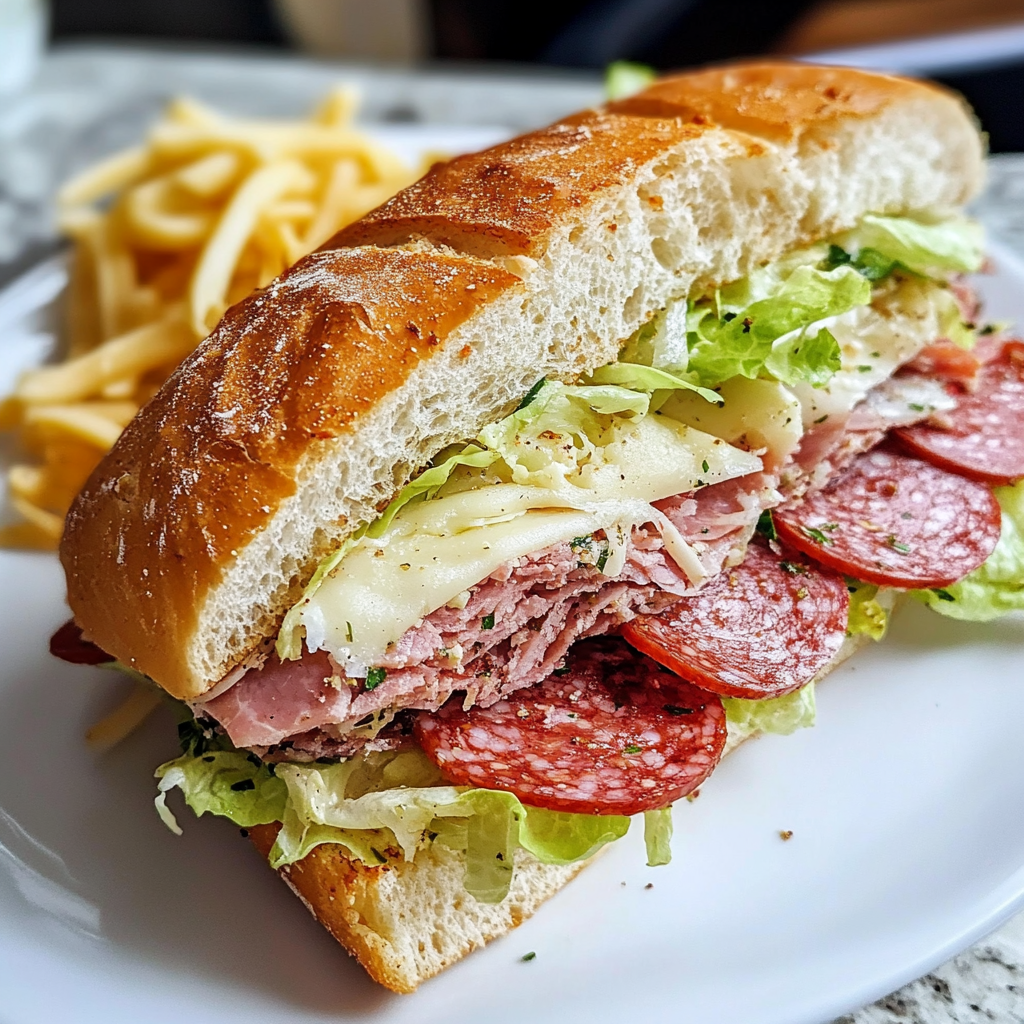 Italian Grinder Salad Sandwich 5 Steps Ultimate Delicious