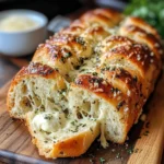 Italian Herb Cheese Bread 10 Steps Easy Delicious