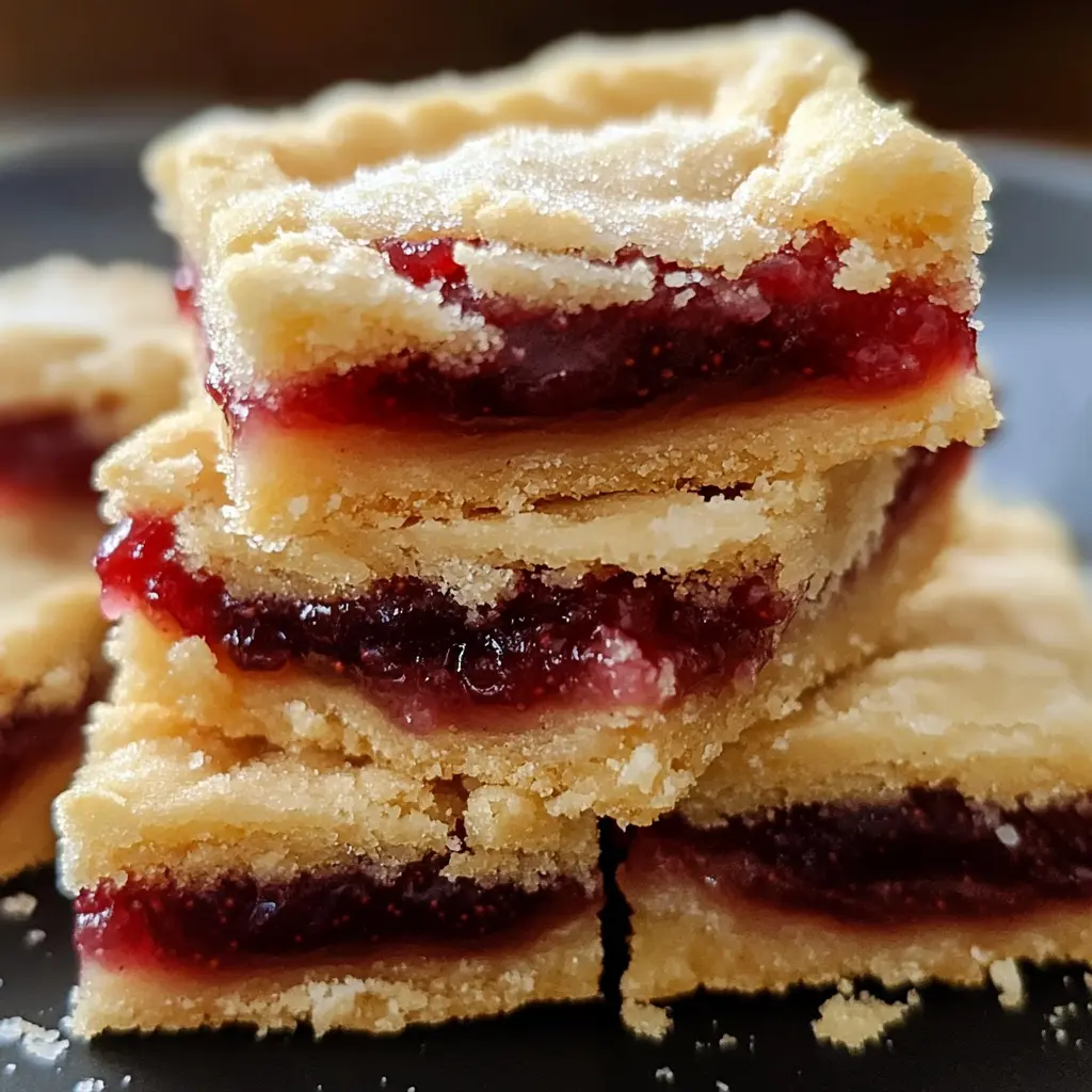 Jam Shortbread Bars 5 Steps Ultimate Delicious