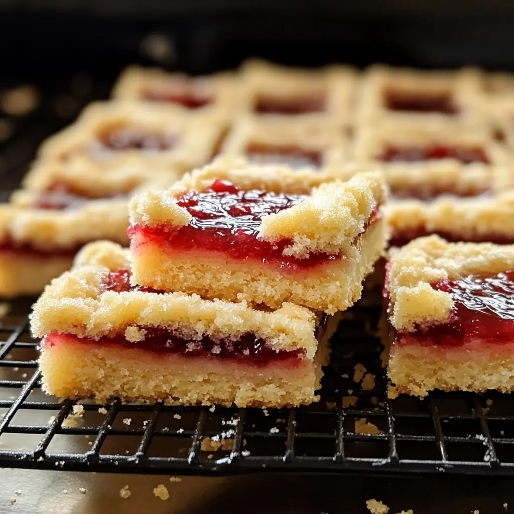 Jam Shortbread Bars 5 Steps Ultimate Delicious