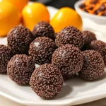 Juicy Orange Chocolate Christmas Truffles 4 Servings Easy Delicious