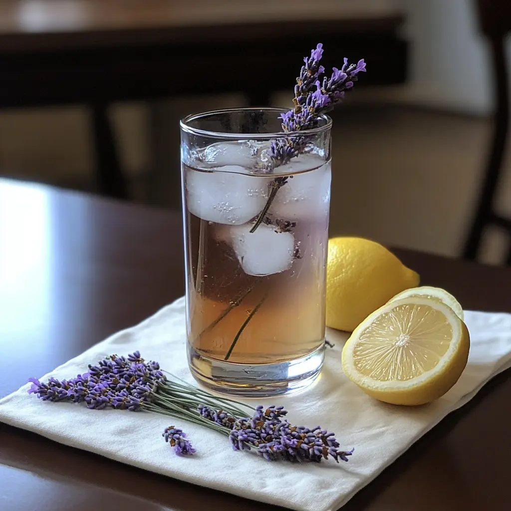 Lavender Iced Tea 6 Ingredients Ultimate Delicious