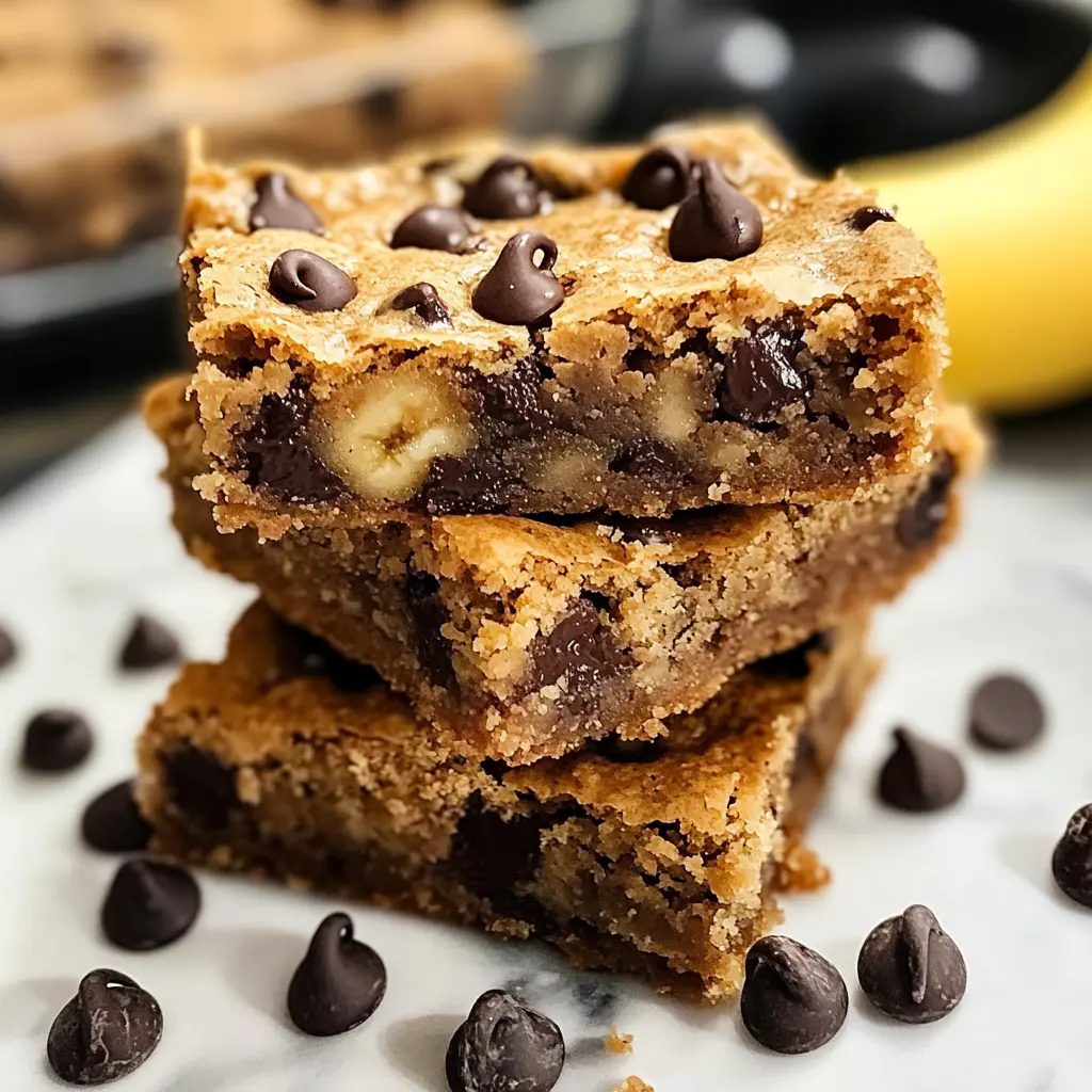 Moist Banana Bread Blondies 30 Minutes Ultimate Delicious
