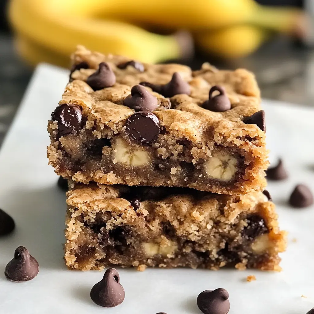 Moist Banana Bread Blondies 30 Minutes Ultimate Delicious