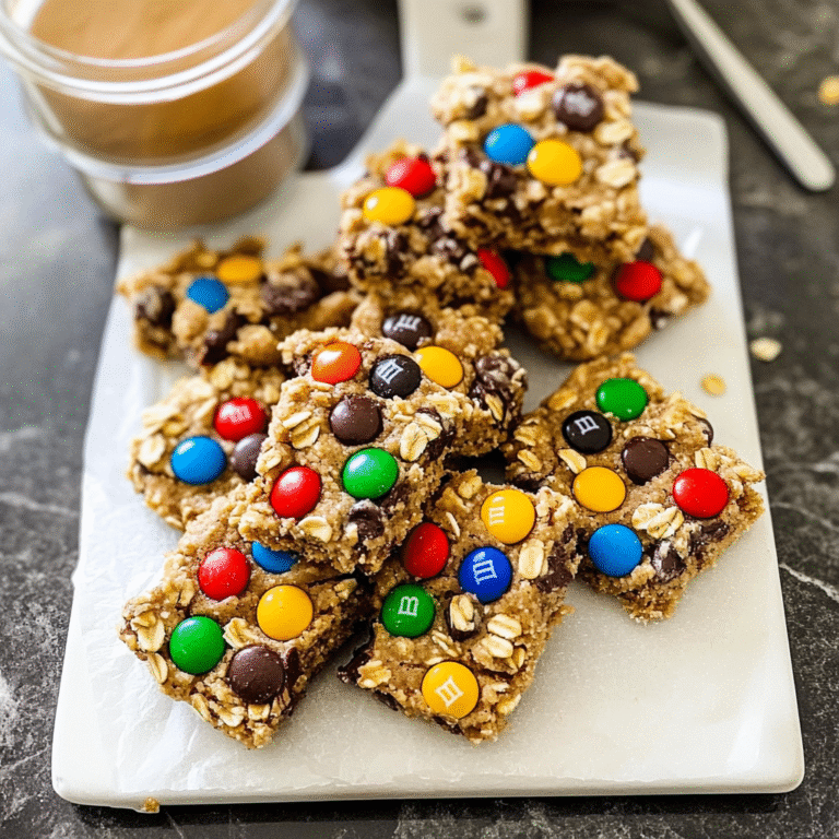 No Bake Monster Cookies 6 Steps Ultimate Delicious