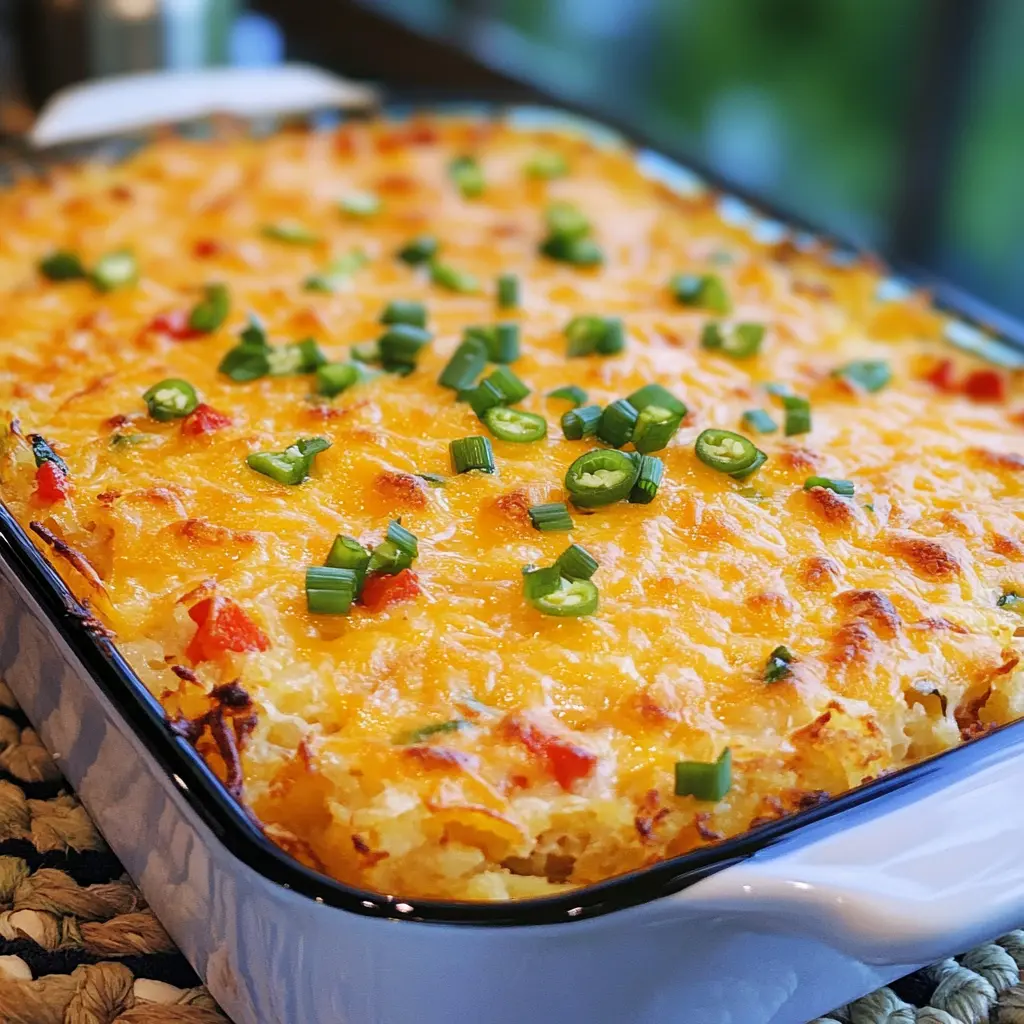 Pimento Cheese Hash Brown Casserole 5 Steps Awesome Delicious
