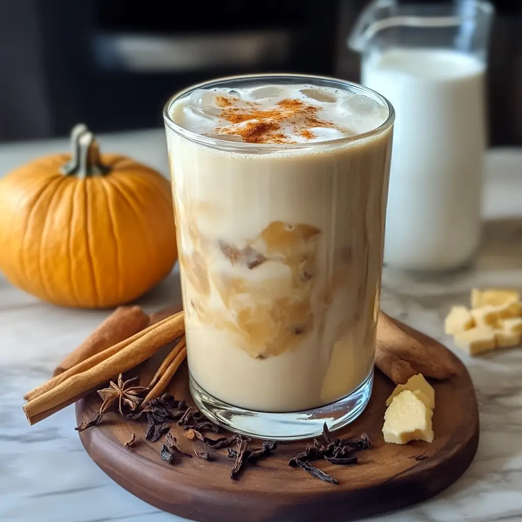 Pumpkin Chai Iced Latte 5 Steps Ultimate Delicious