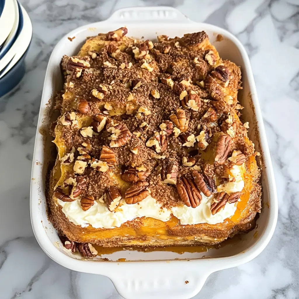 Pumpkin French Toast Bake 8 Ingredients Ultimate Delicious